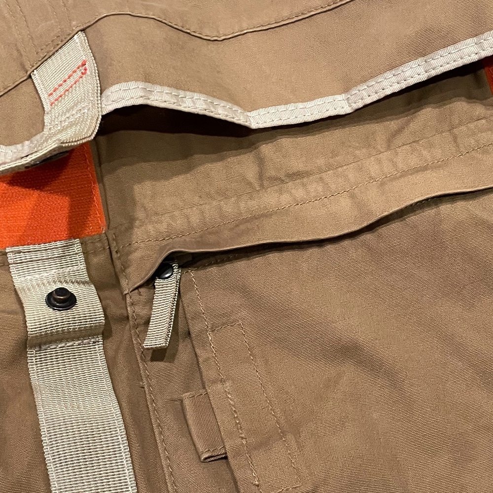 Vintage American Eagle Cotton Messenger Bag Khaki - Picture 3 of 8